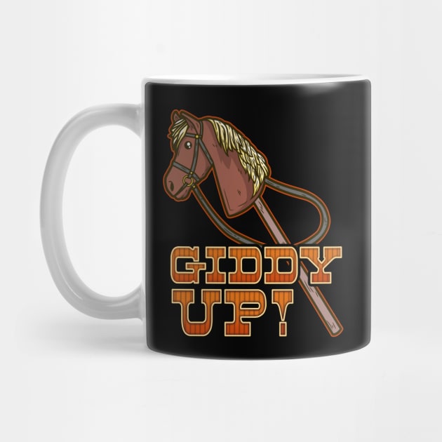 Giddy Up hobbyhorsing design for a hobbyhorse equestrian by biNutz